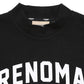 BASIC COLLEGE LOGO MOCK NECK T LS