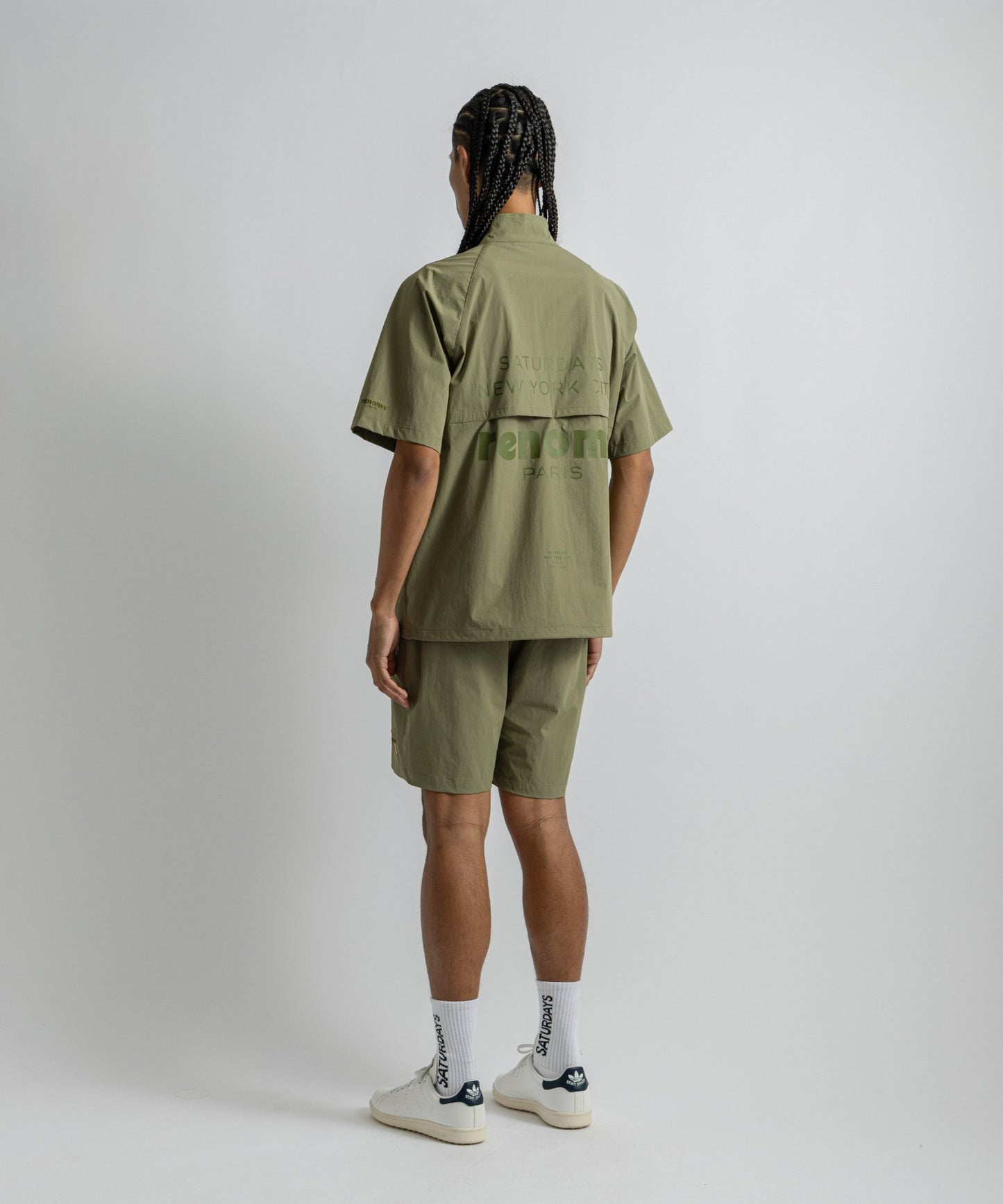 R×ST MENS HALF ZIP JK SS