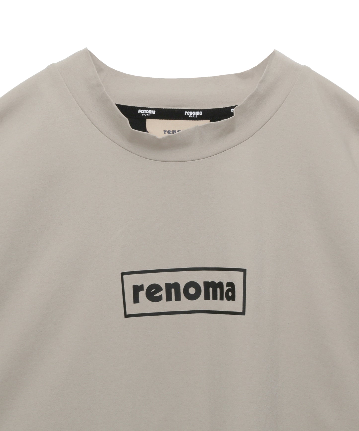 BACK SWITCHING CREW NECK T SS