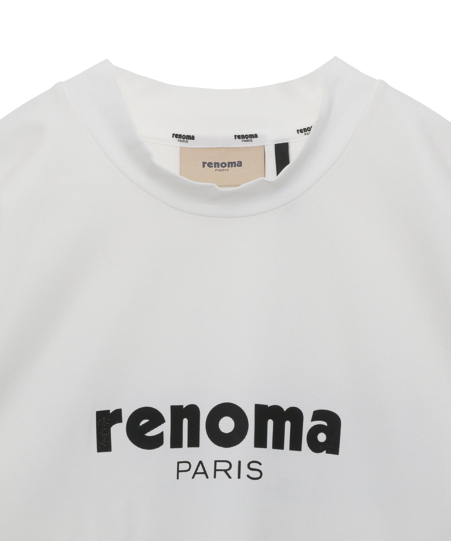 MINI WAFFLE CREW NECK T SS