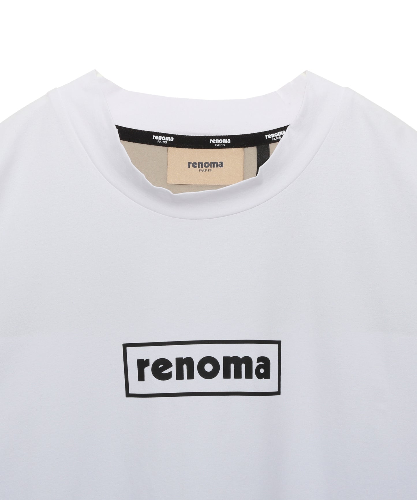 BACK SWITCHING CREW NECK T SS
