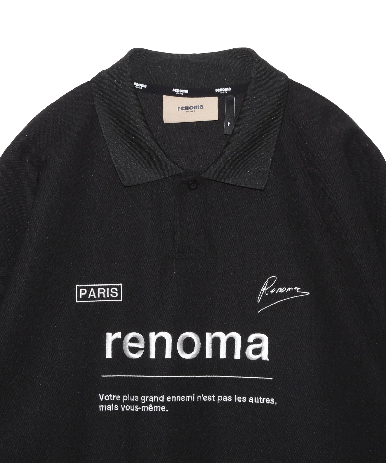 STRIKING LOGO POLO SS – renoma golf