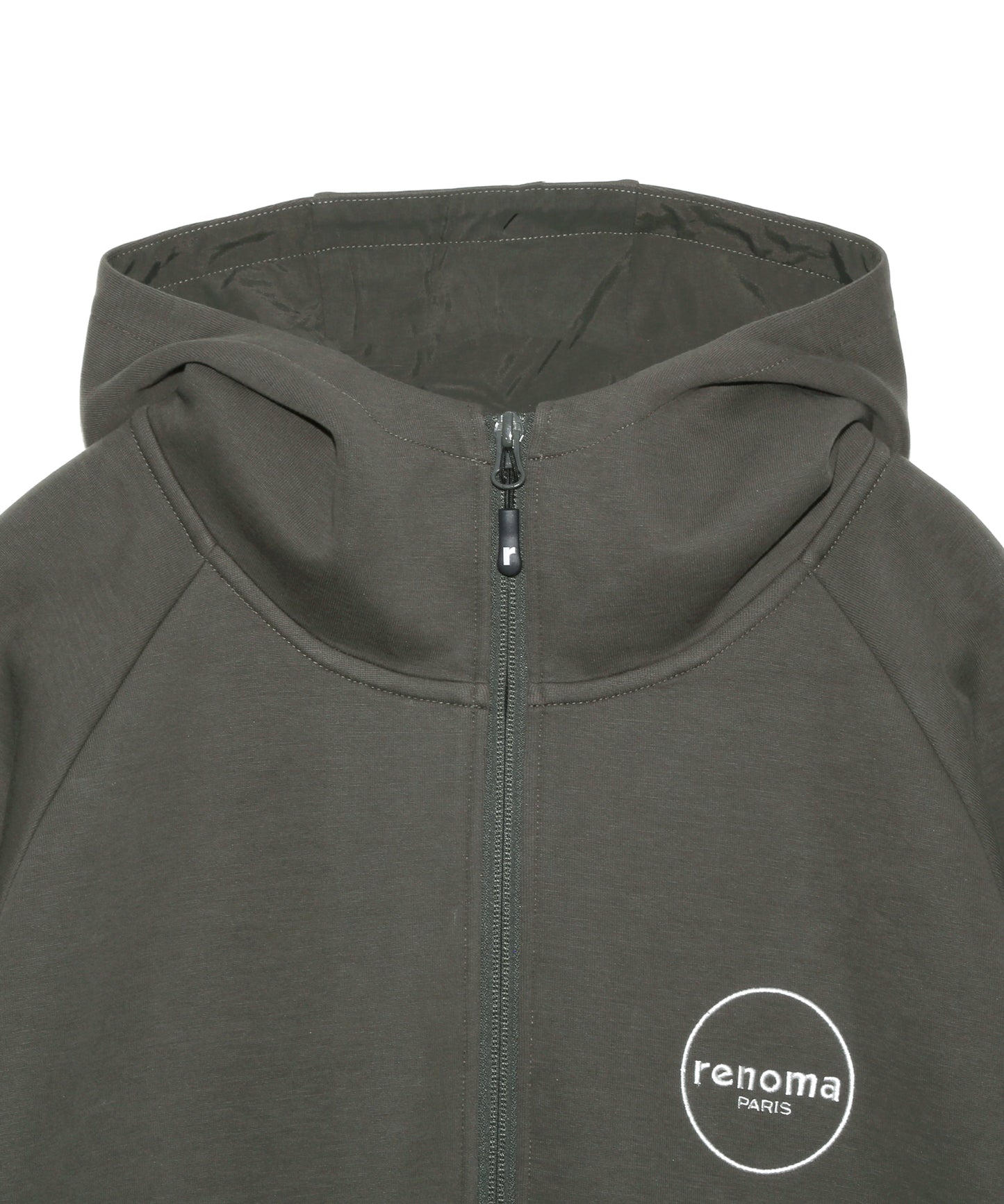 DOUBLE KNIT ZIP HOODIE