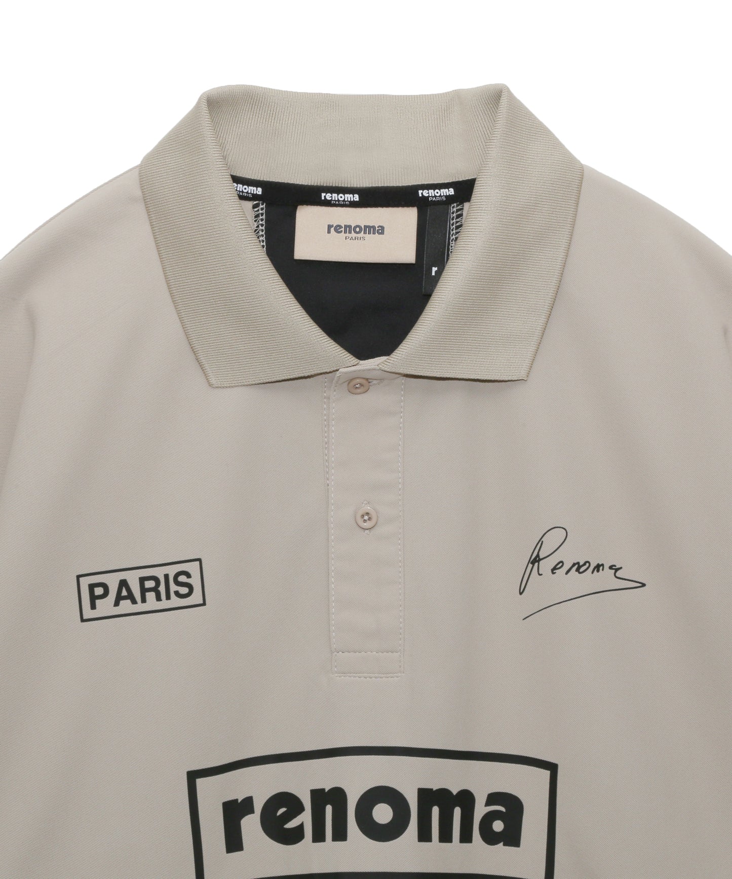 BACK SWITCHING POLO SHIRT SS