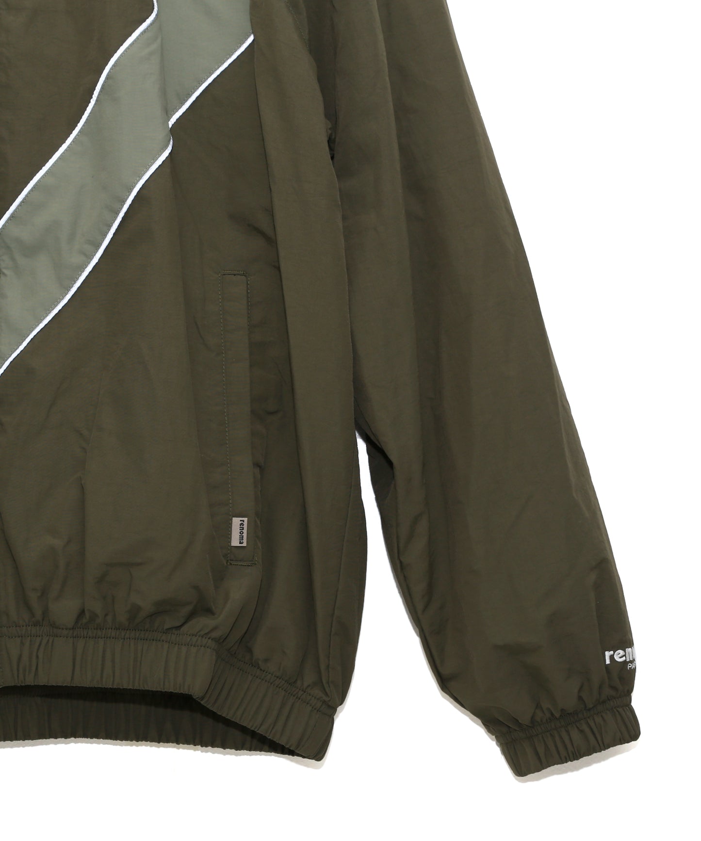 LINE SWITCHING NYLON JACKET