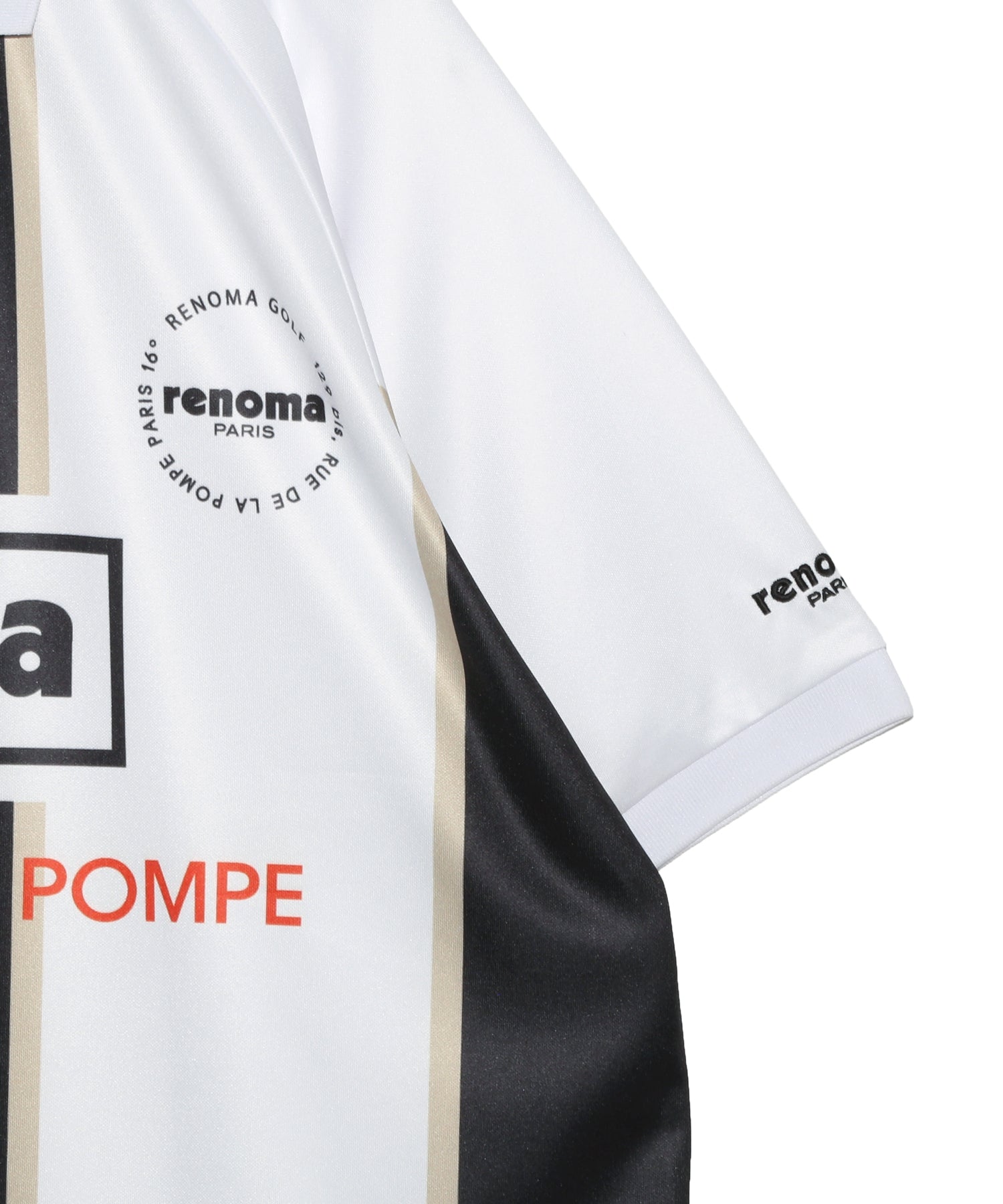 STRIKING LOGO POLO SS – renoma golf
