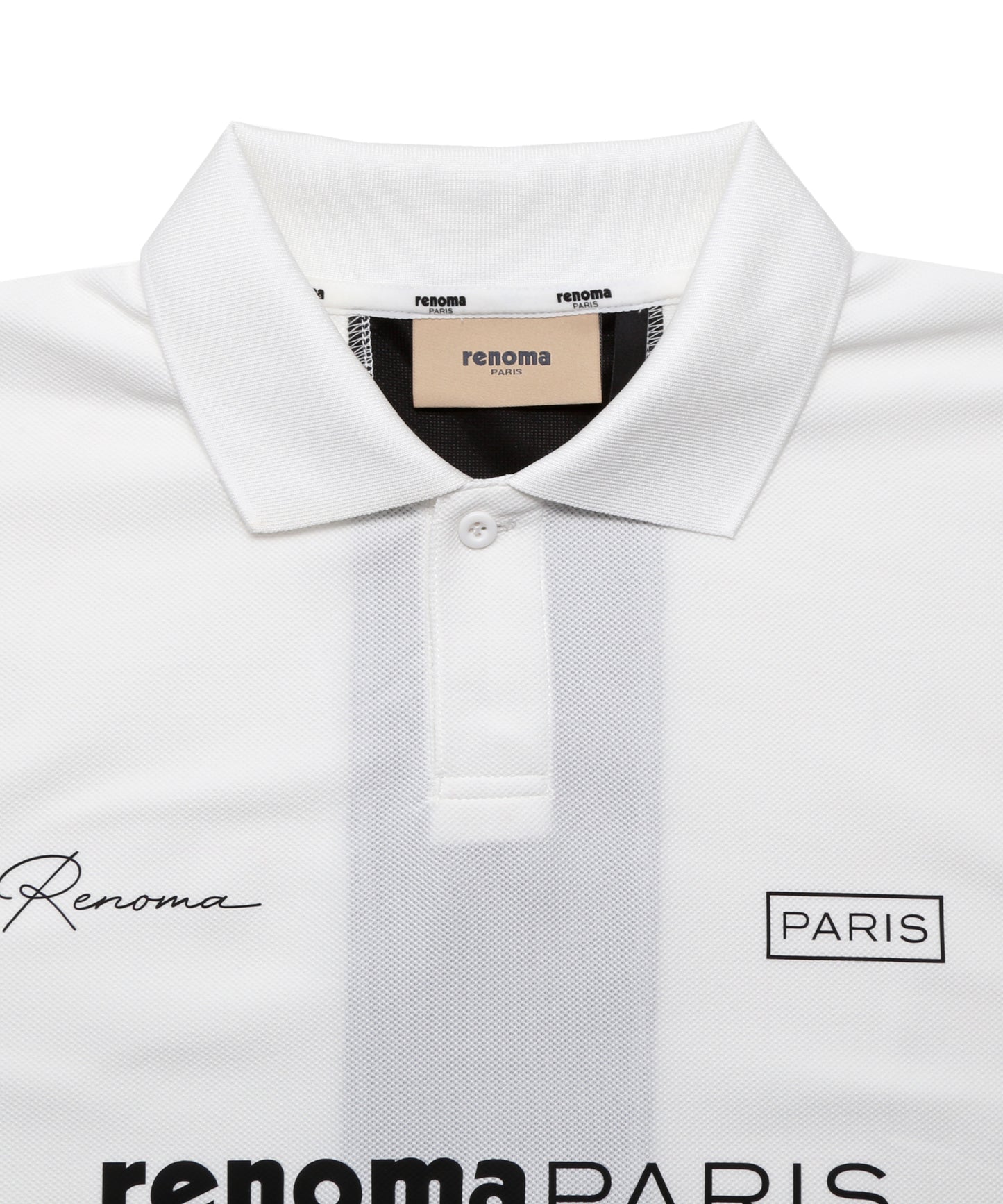 BACK SIDE SWITCHING POLO SHIRTS S/S