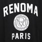BASIC COLLEGE LOGO MOCK NECK T LS