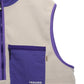 FLEECE FALF ZIP VEST