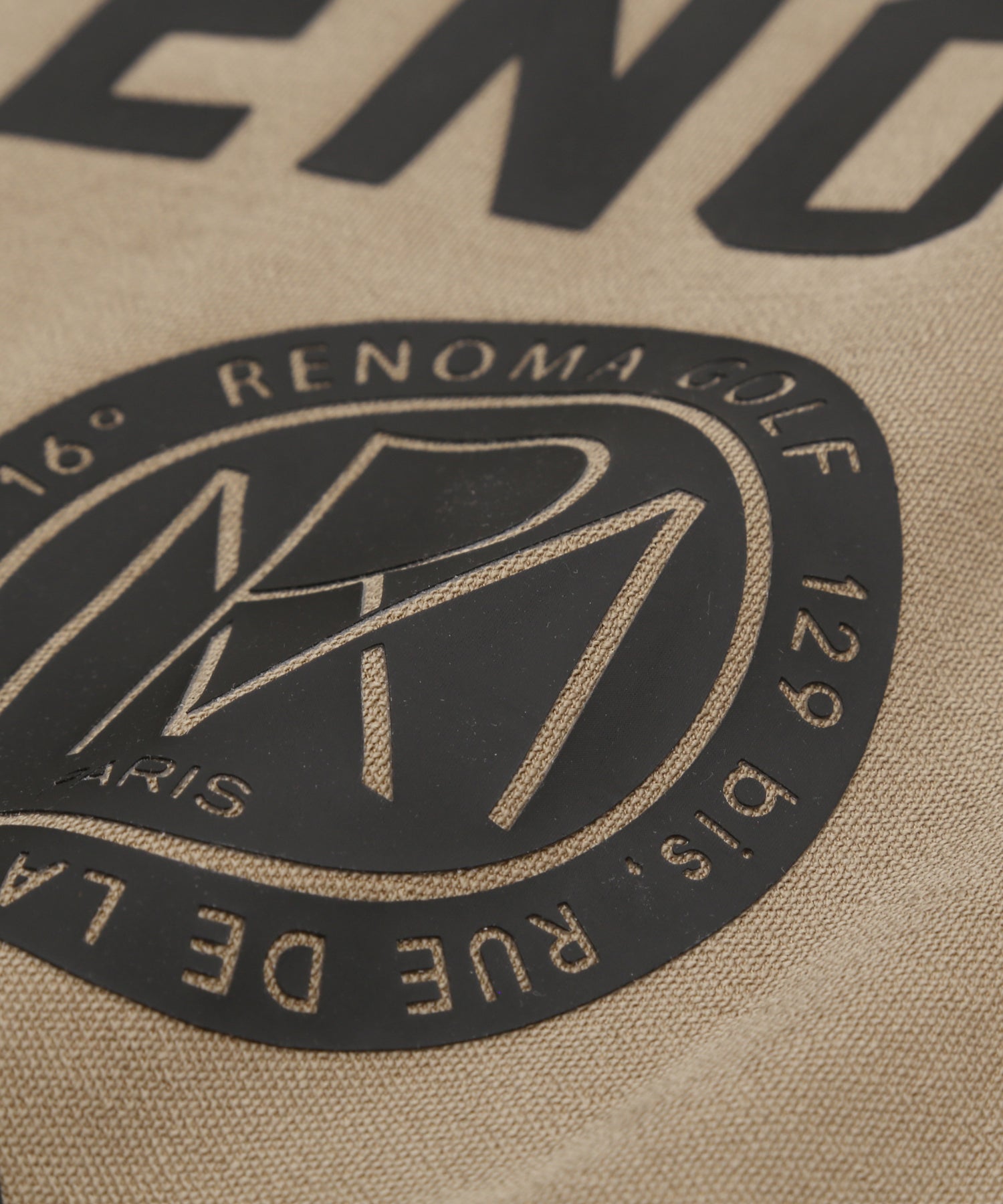 BASIC COLLEGE LOGO MOCK NECK T LS – renoma golf