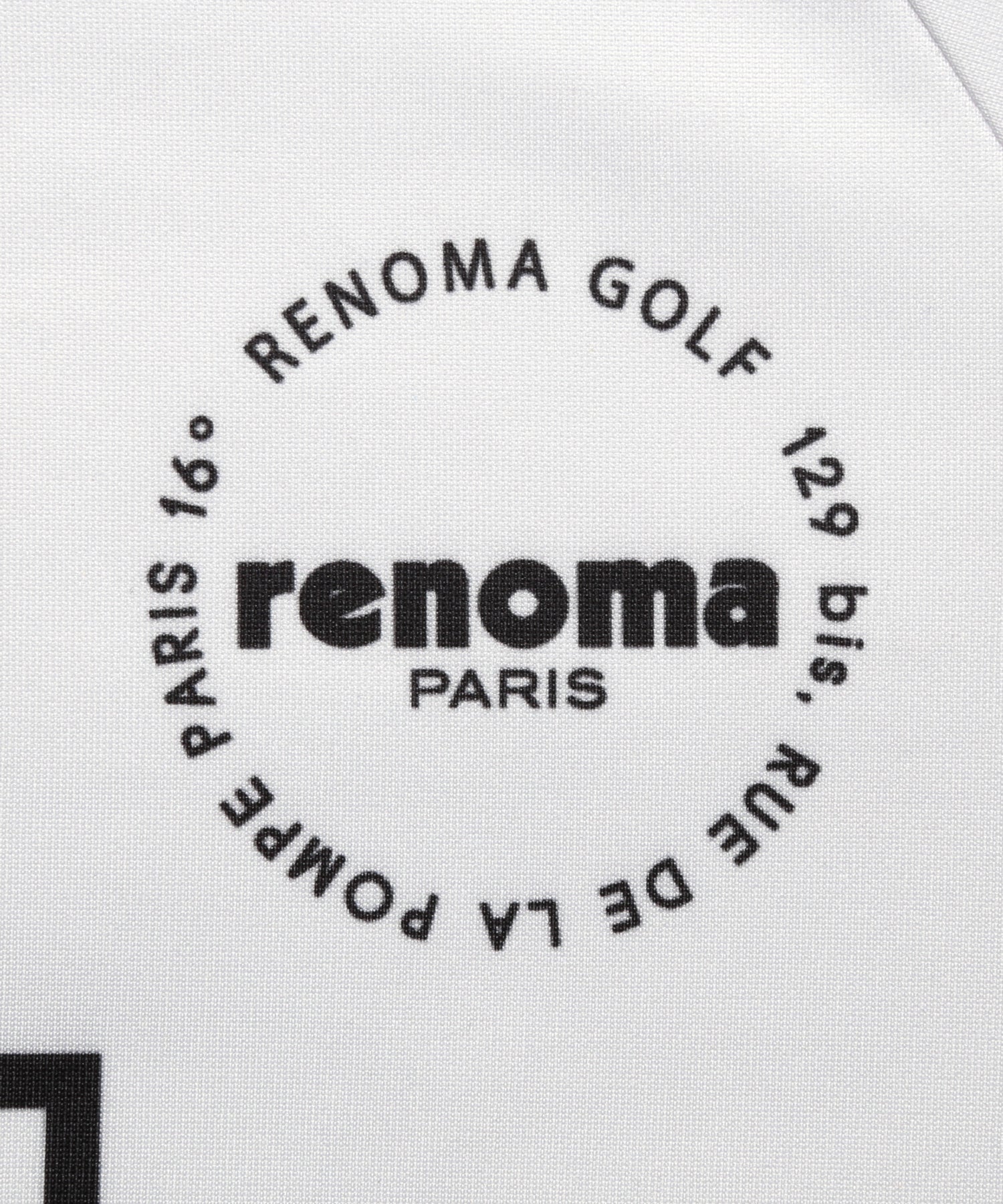 STRIKING LOGO POLO SS – renoma golf