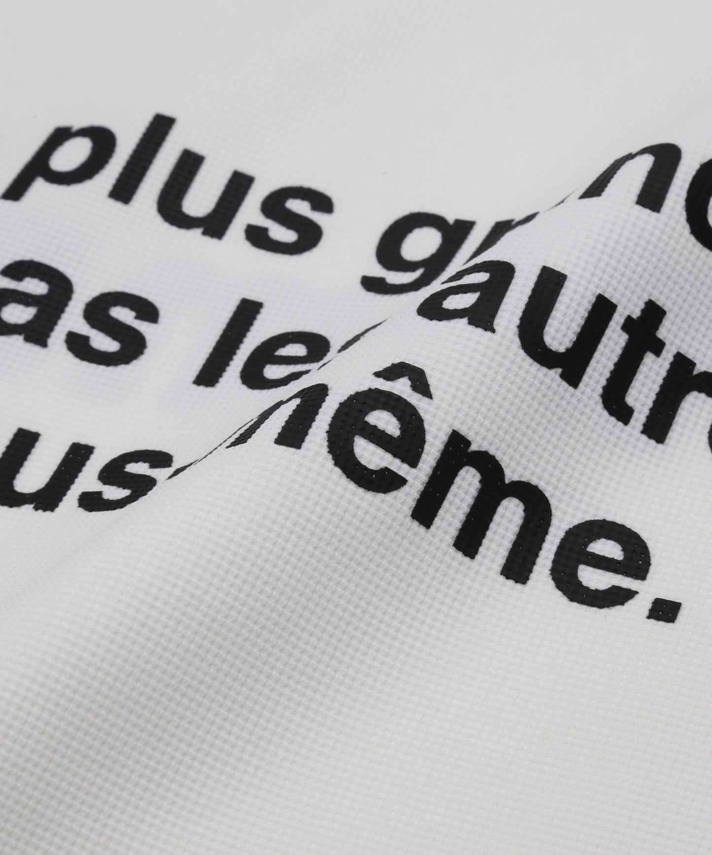 MINI WAFFLE CREW NECK T SS