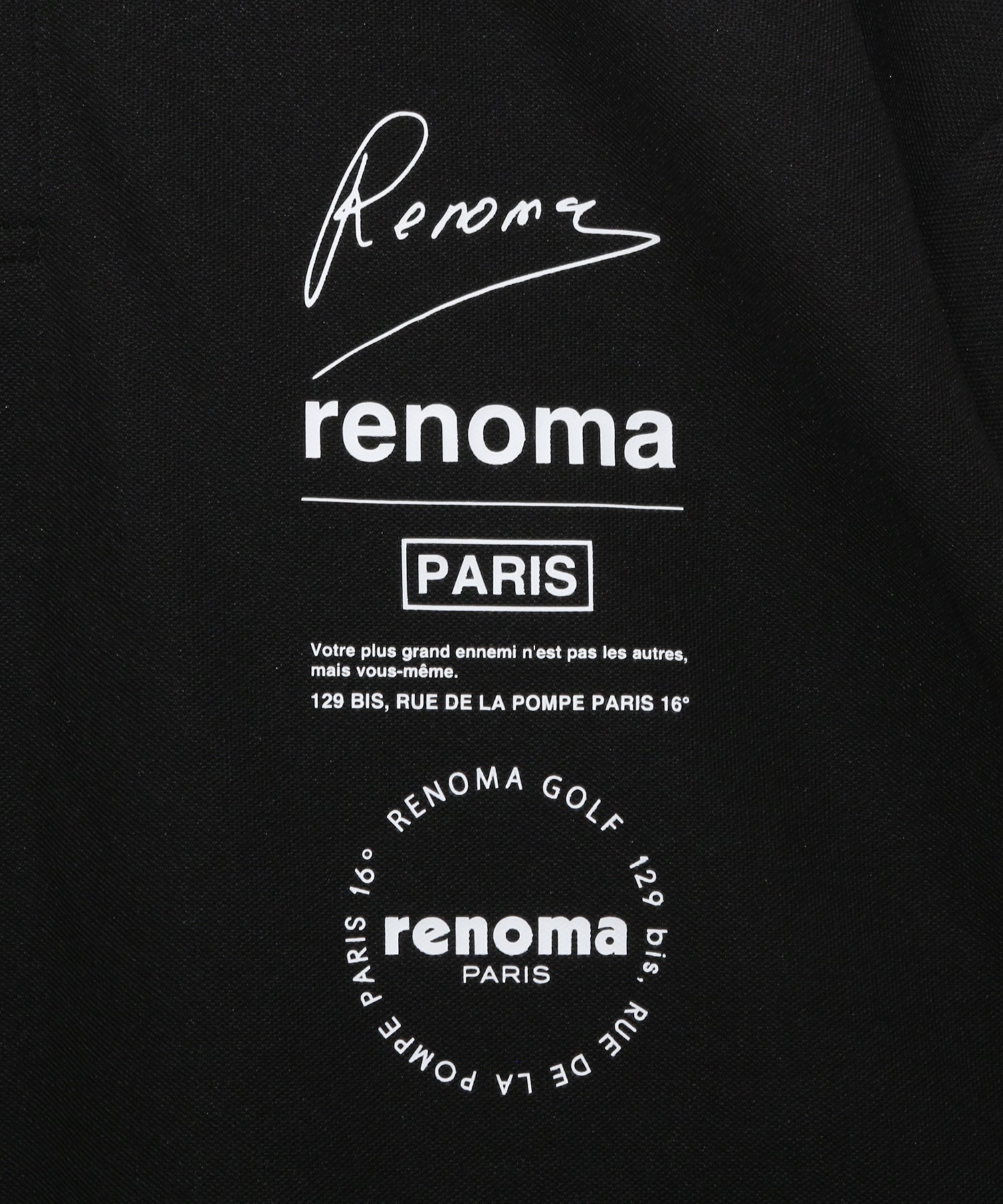 VERTICAL LOGO POLO SS – renoma golf