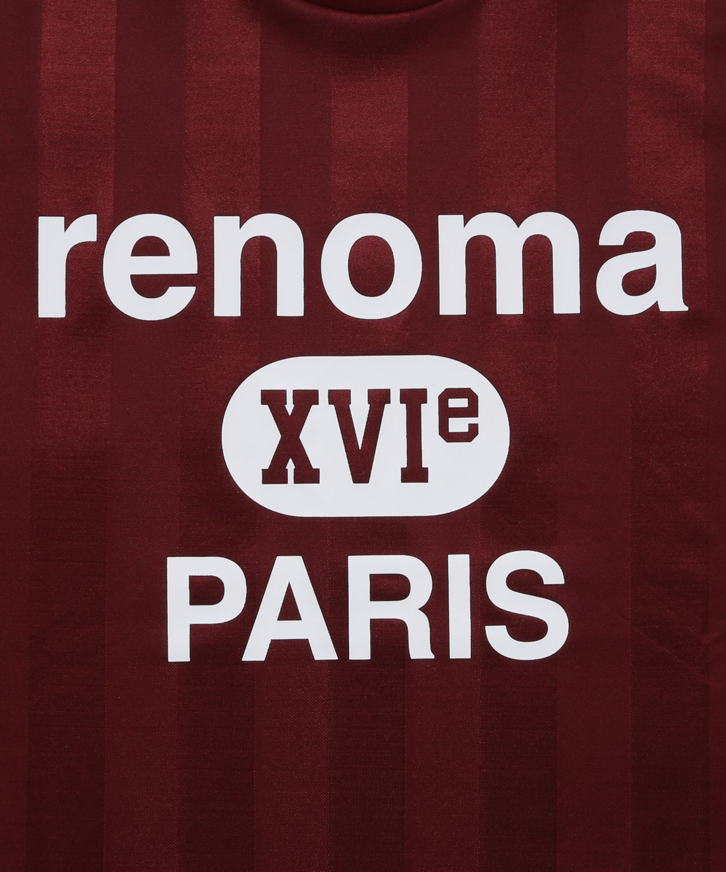 COLLEGE LOGO MOCK NECK T SS