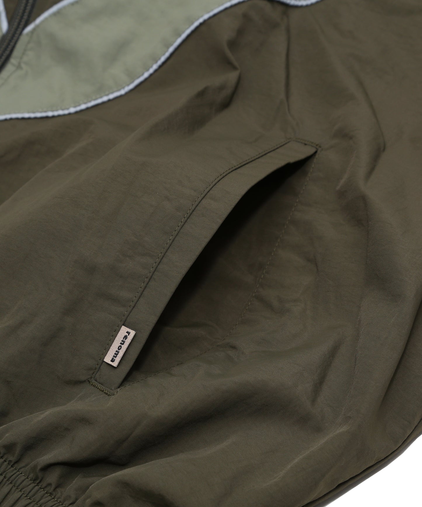 LINE SWITCHING NYLON JACKET