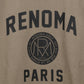 BASIC COLLEGE LOGO MOCK NECK T LS