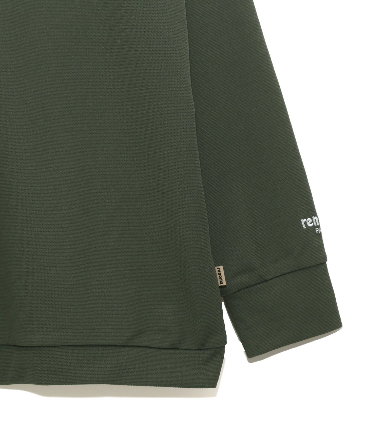 COLLEGE LOGO MOCK NECK T-SHIRTS LS