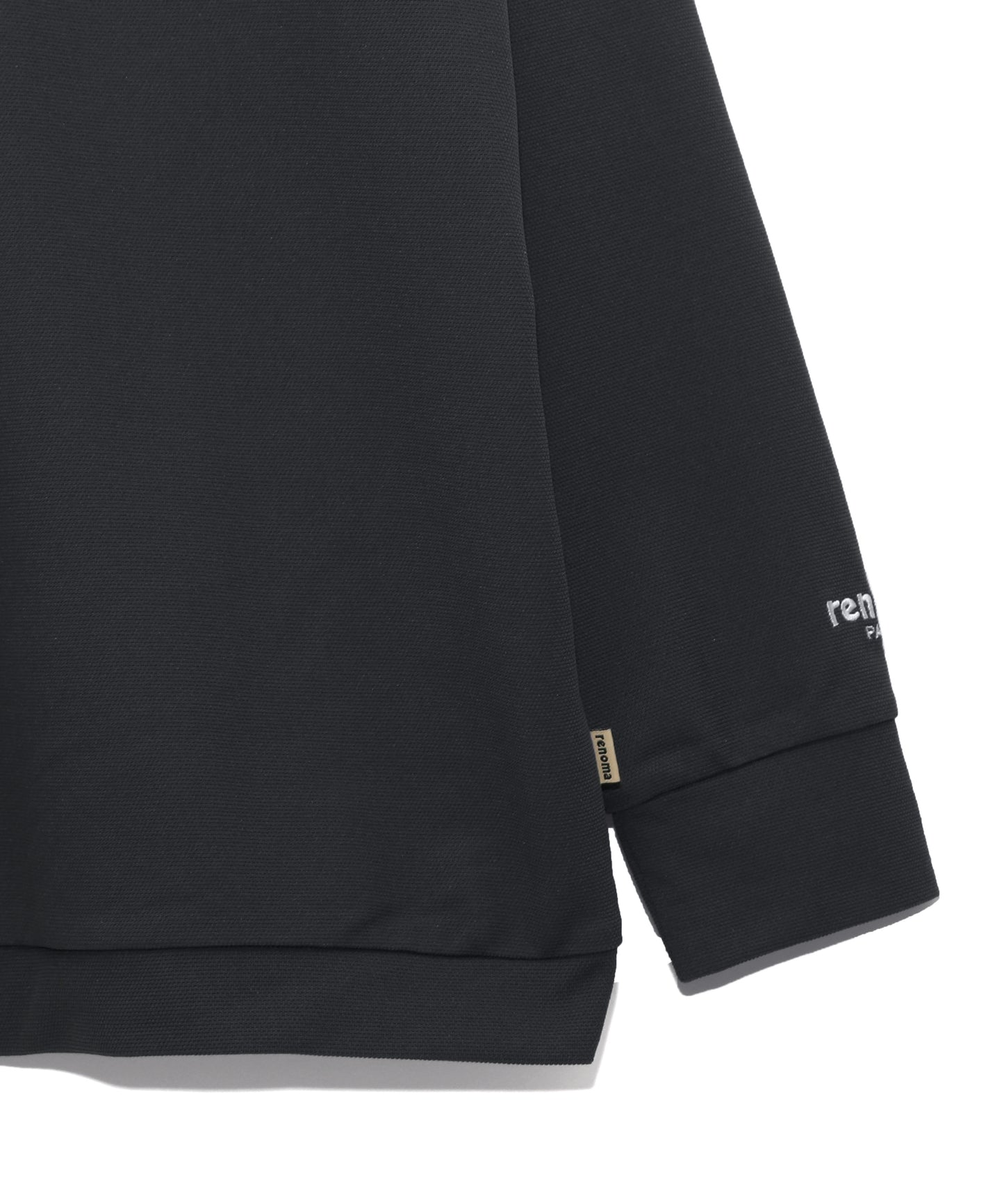 COLLEGE LOGO MOCK NECK T-SHIRTS LS