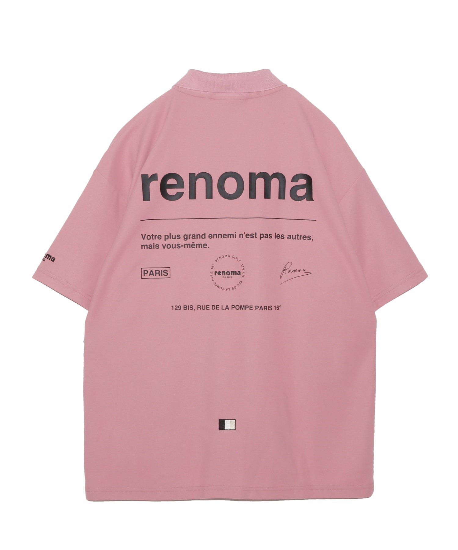 STRIKING LOGO POLO SS – renoma golf