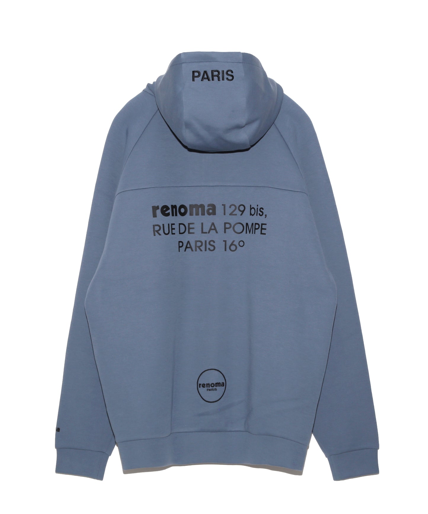 DOUBLE KNIT ZIP HOODIE