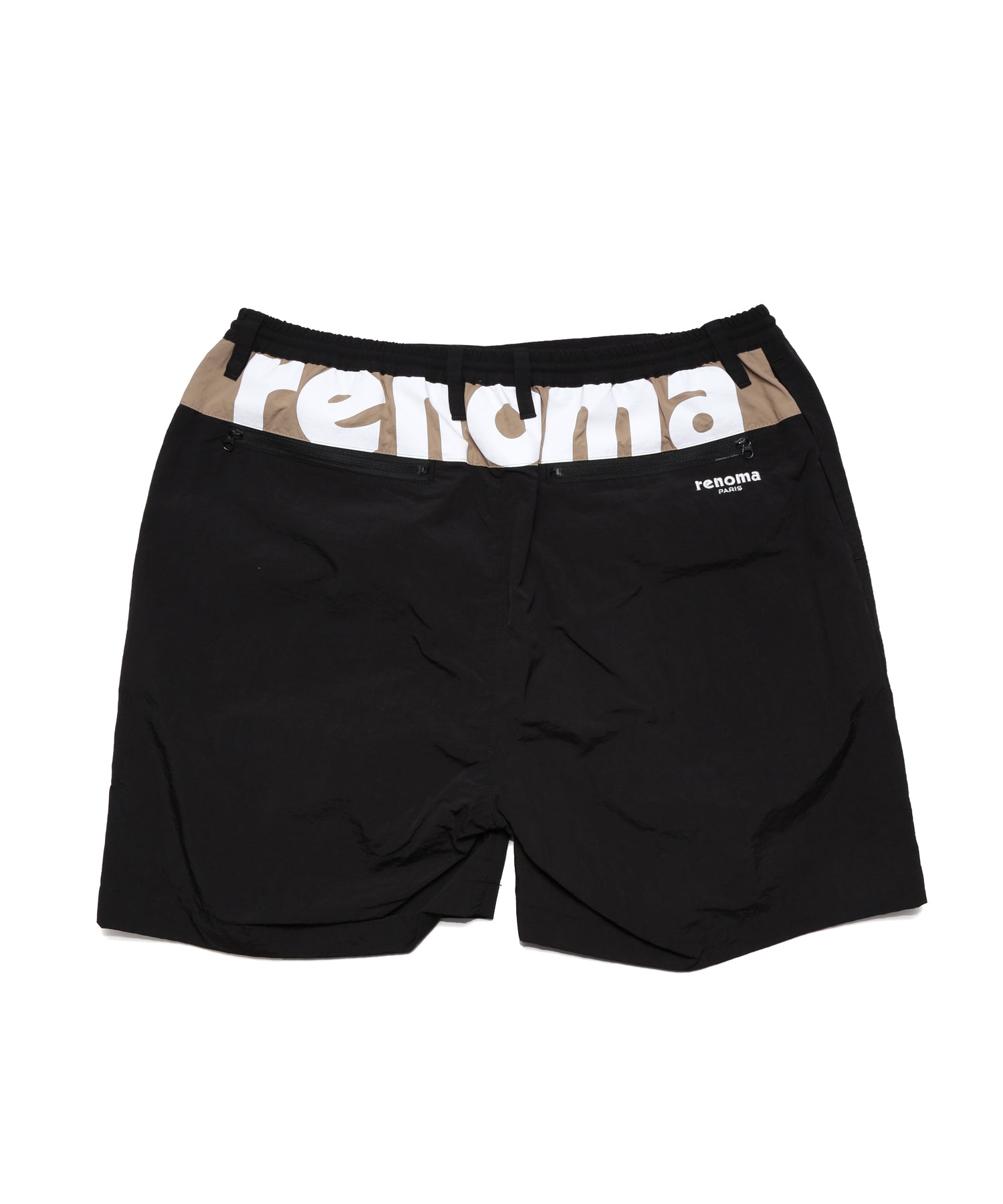 ◼️renoma golf ◼️ロゴ入りハーフパンツ黒白M美品 PANTS – renoma golf