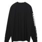 SLEEVE PRINT POCKET T LS