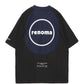 CURVED SWITCHING MOCK NECK T SS