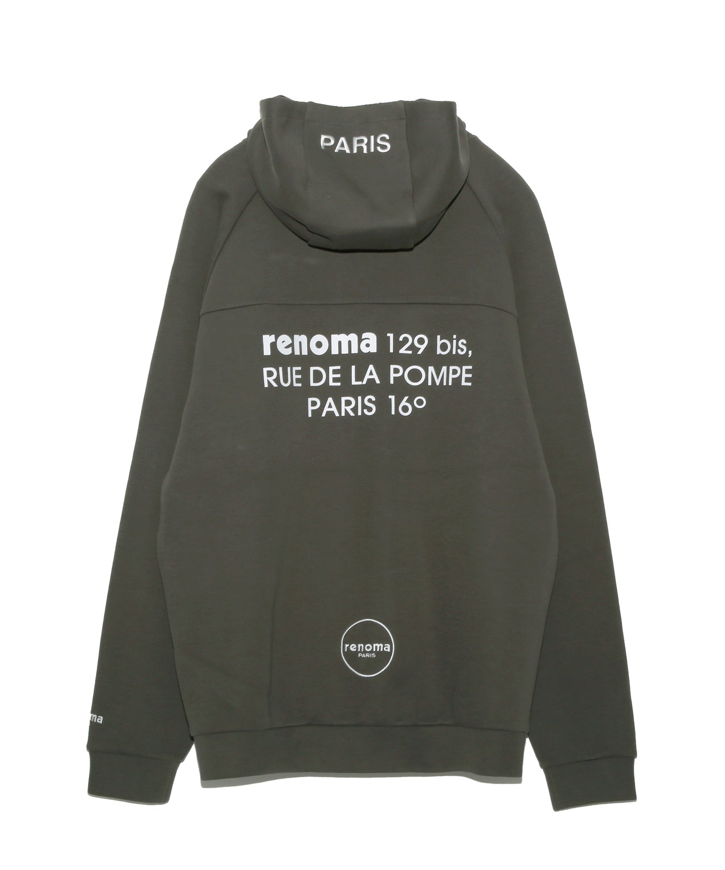 DOUBLE KNIT ZIP HOODIE