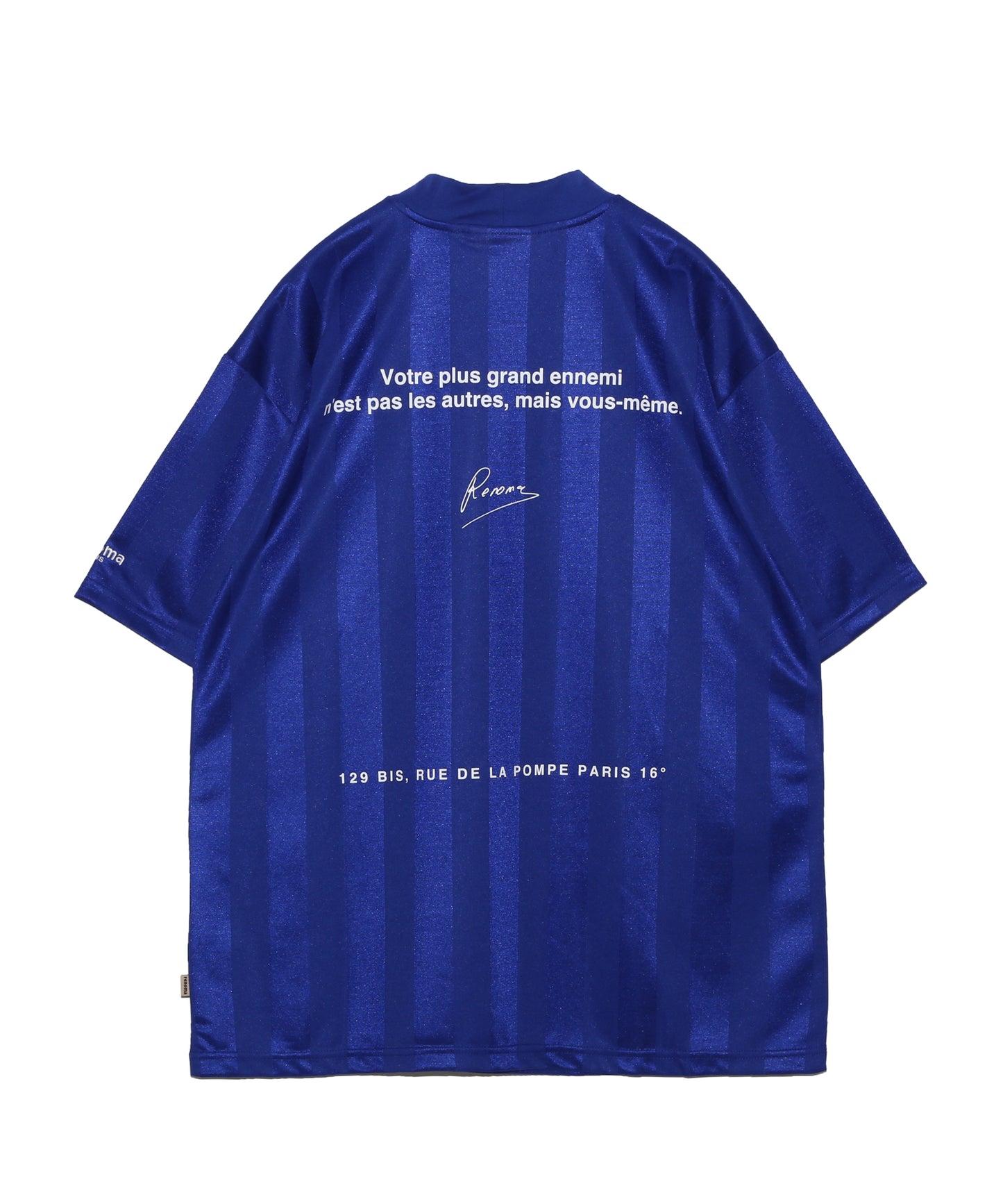 COLLEGE LOGO MOCK NECK T SS