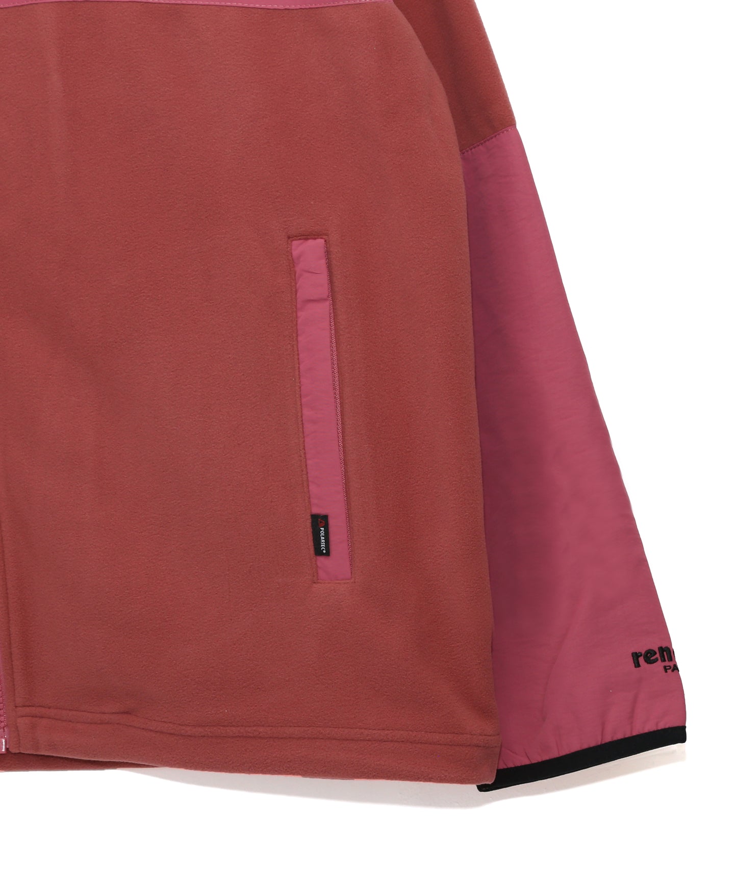 WOVEN SWITCHING FLEECE JK