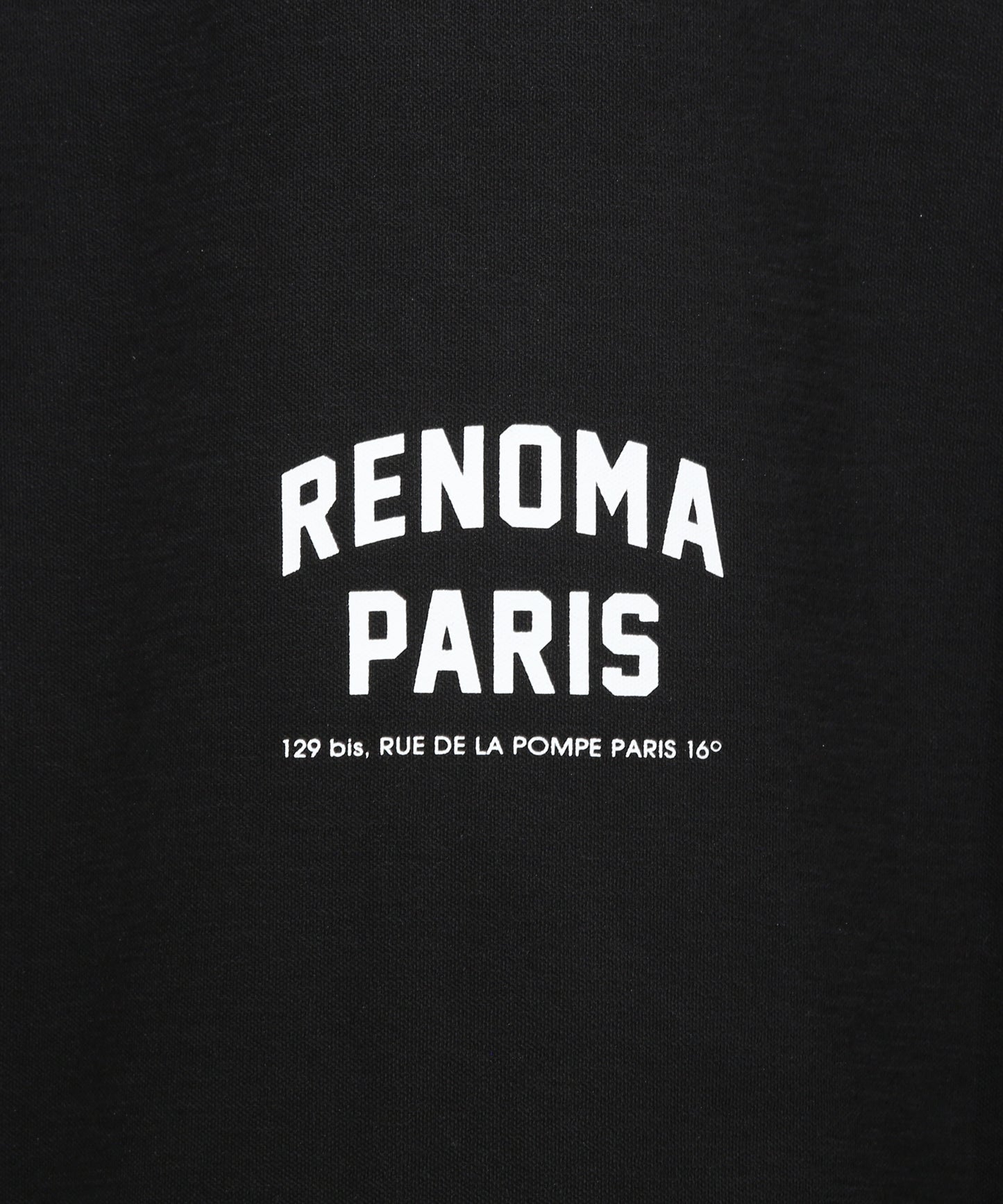 BASIC COLLEGE LOGO MOCK NECK T LS