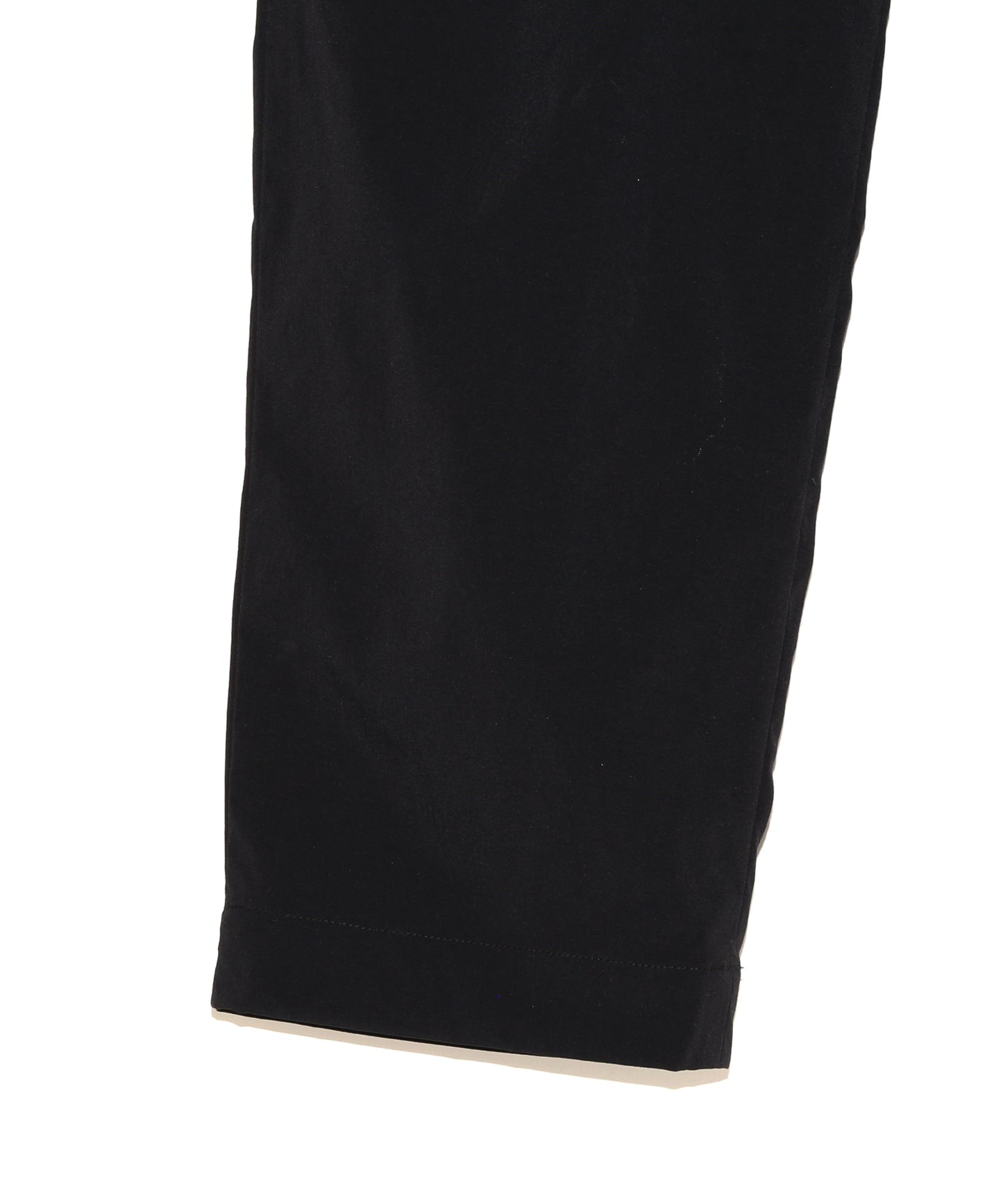 NYLON STRETCH TUCK PANTS