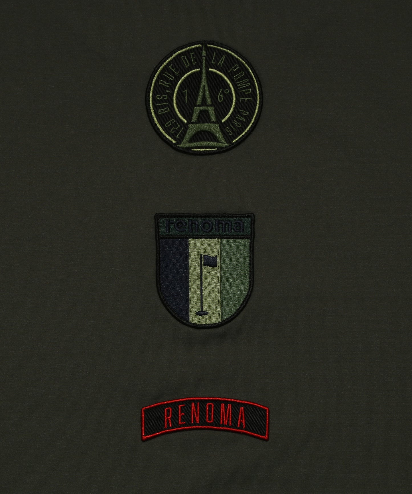 TRIPLE BACK PATCH MOCK SS