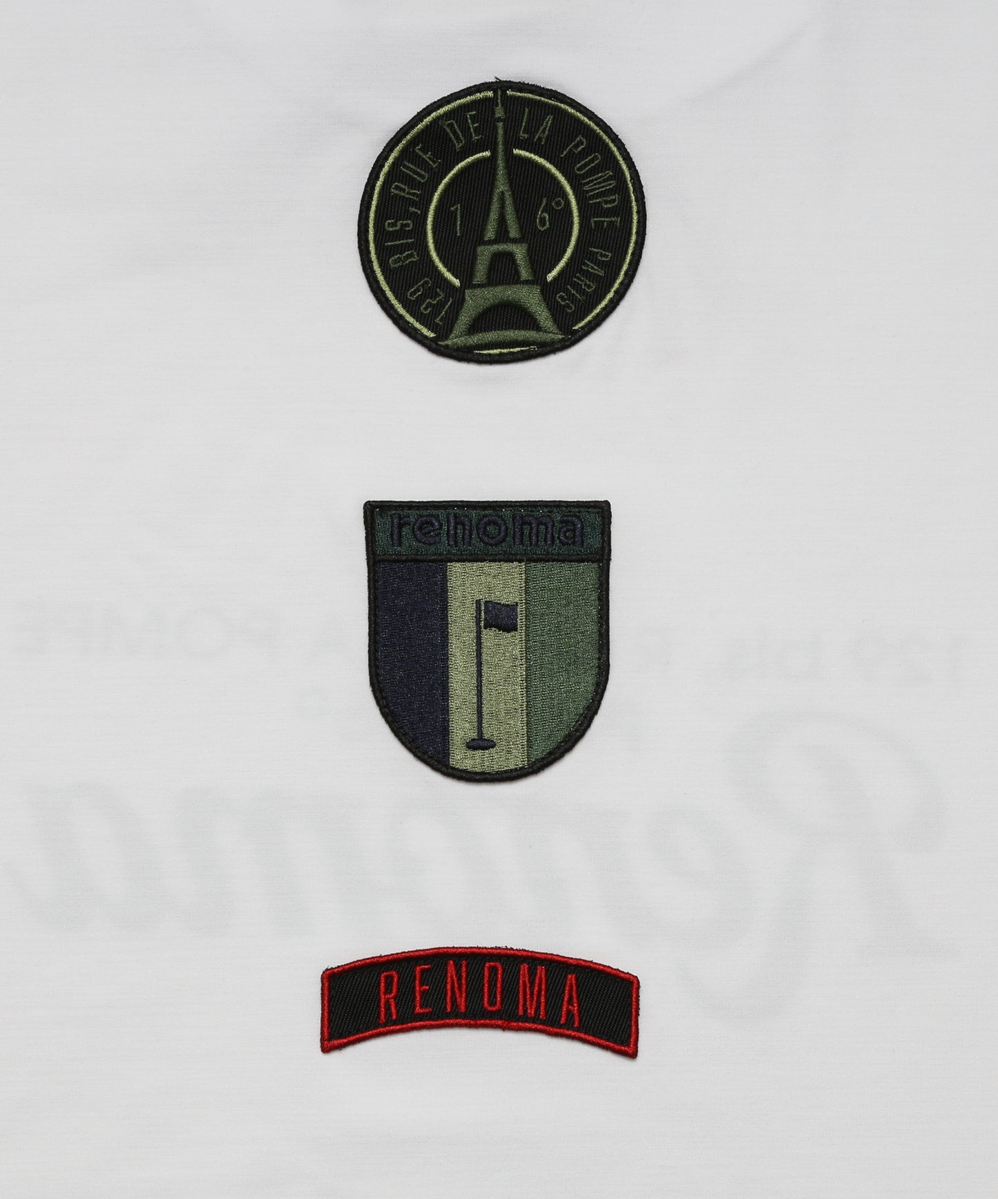 TRIPLE BACK PATCH MOCK SS