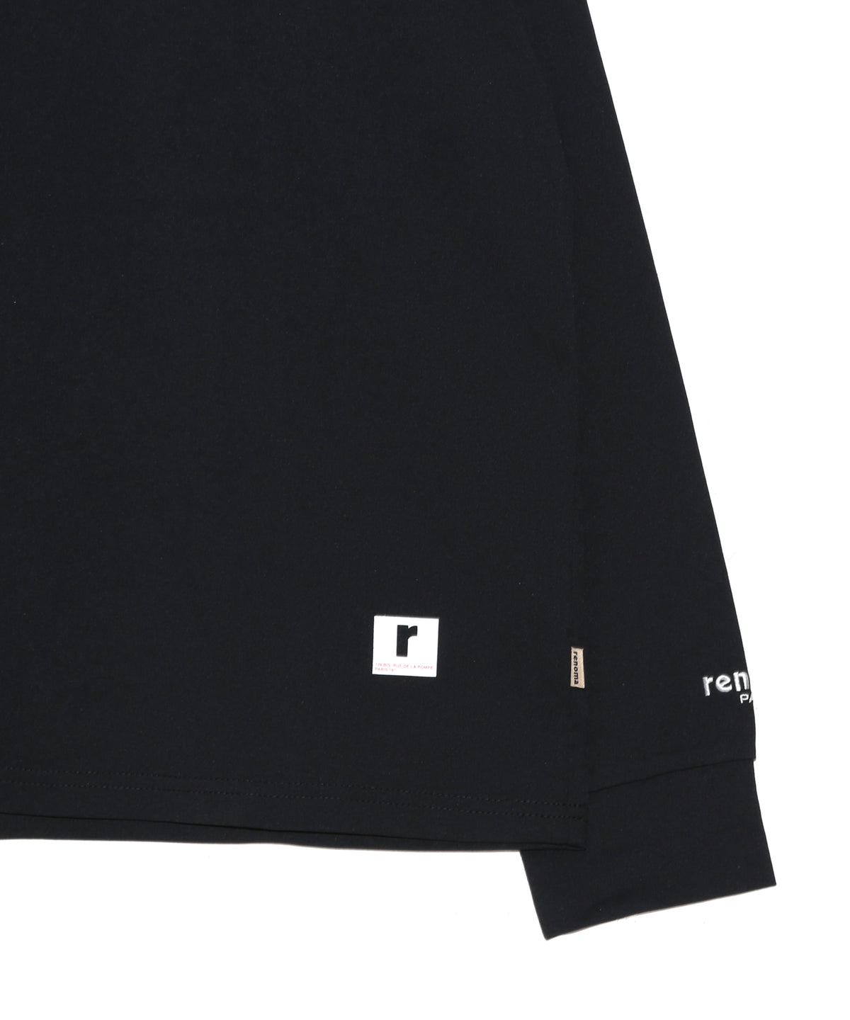 BASIC SHORT MOCKNECK T LS