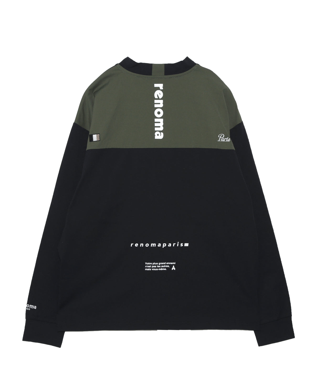 BASIC SHORT MOCKNECK T LS
