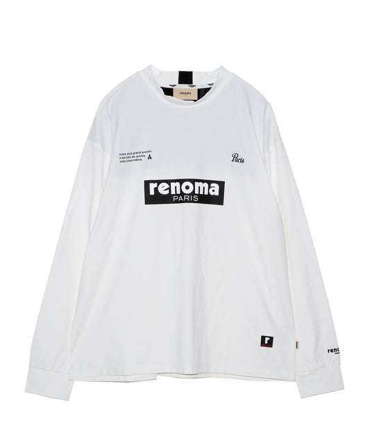 BASIC SHORT MOCKNECK T LS
