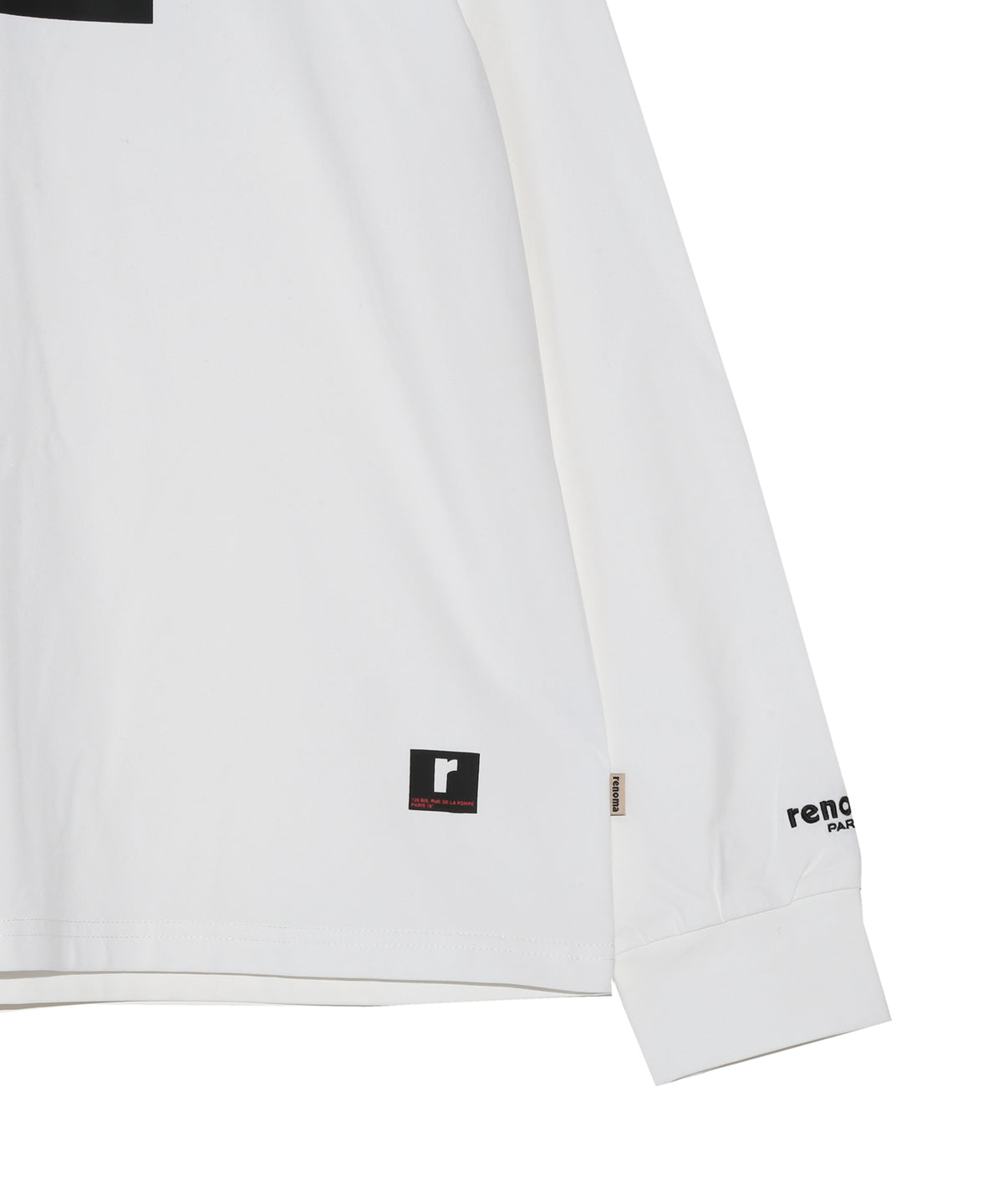 BASIC SHORT MOCKNECK T LS