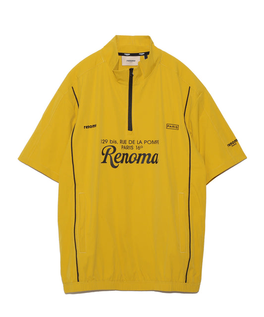 SCRIPT LOGO HALF ZIP JK SS