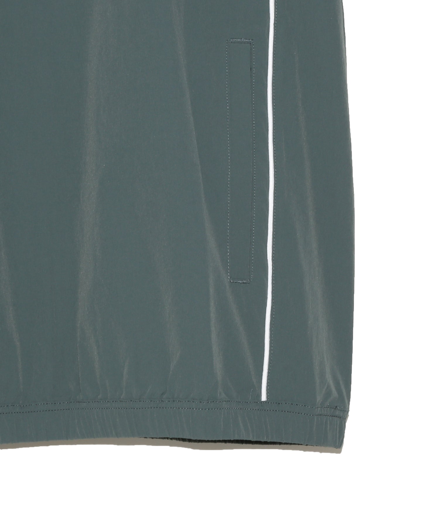 SCRIPT LOGO HALF ZIP JK SS