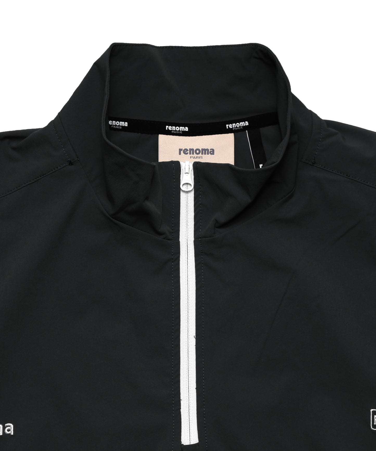 SCRIPT LOGO HALF ZIP JK SS