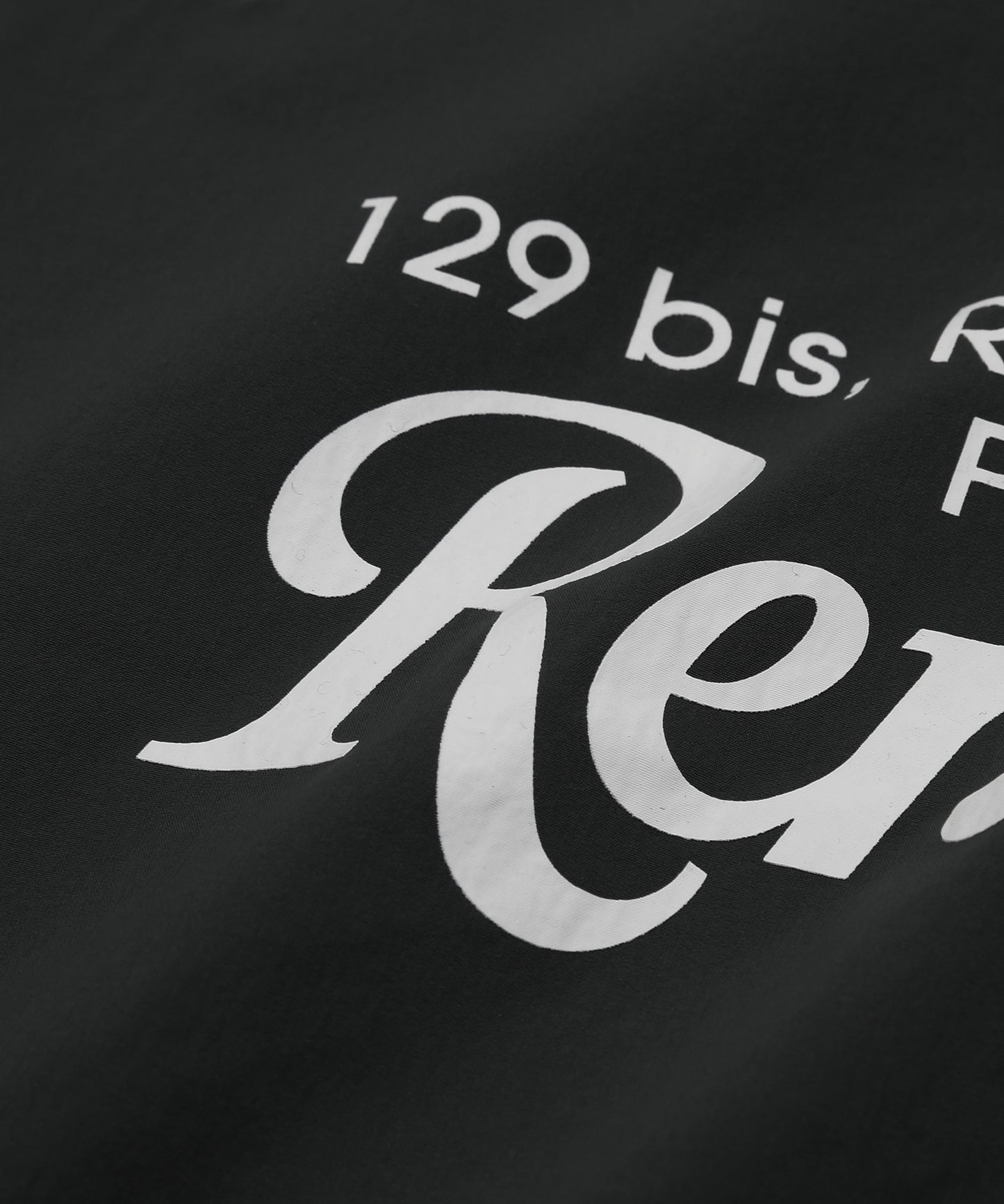 SCRIPT LOGO HALF ZIP JK SS