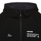 BASIC DOUBLE KNIT ZIP HOODIE