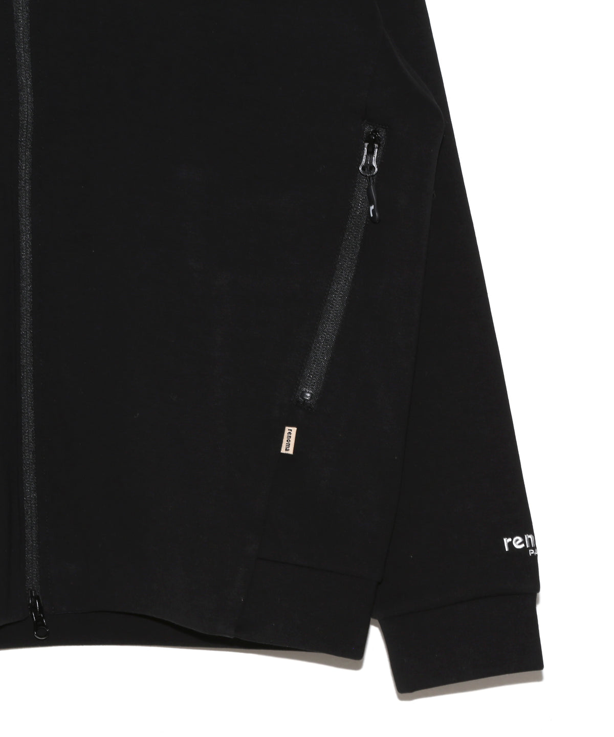 BASIC DOUBLE KNIT ZIP HOODIE