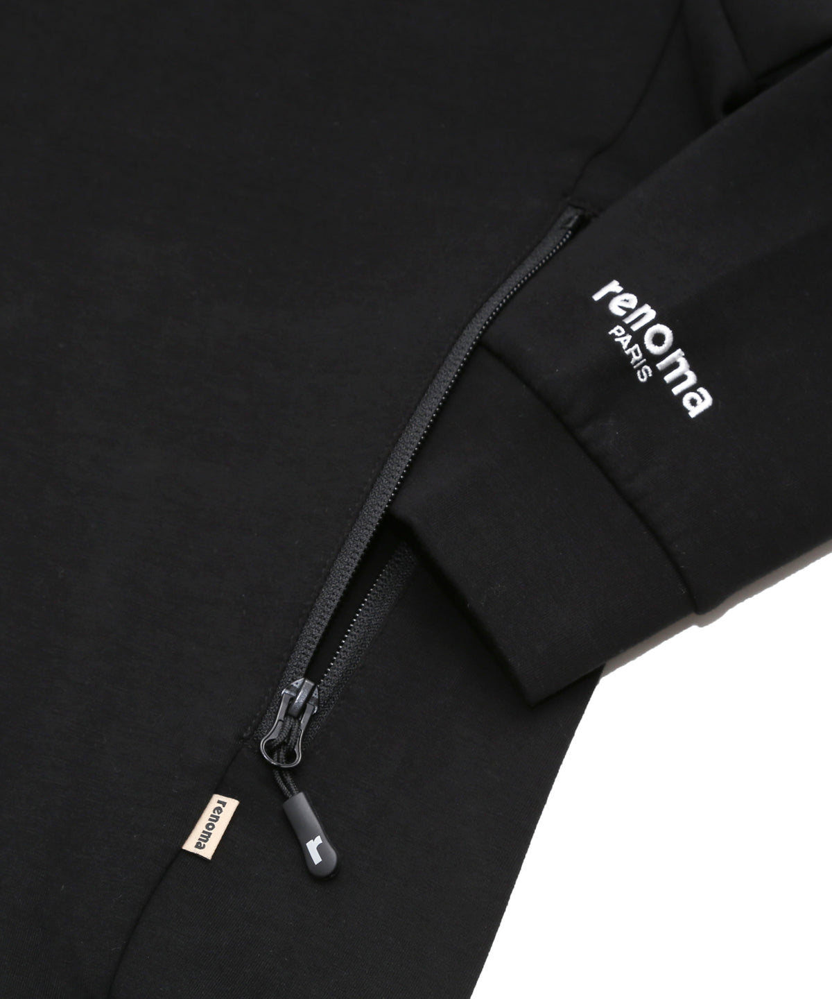 BASIC DOUBLE KNIT ZIP HOODIE