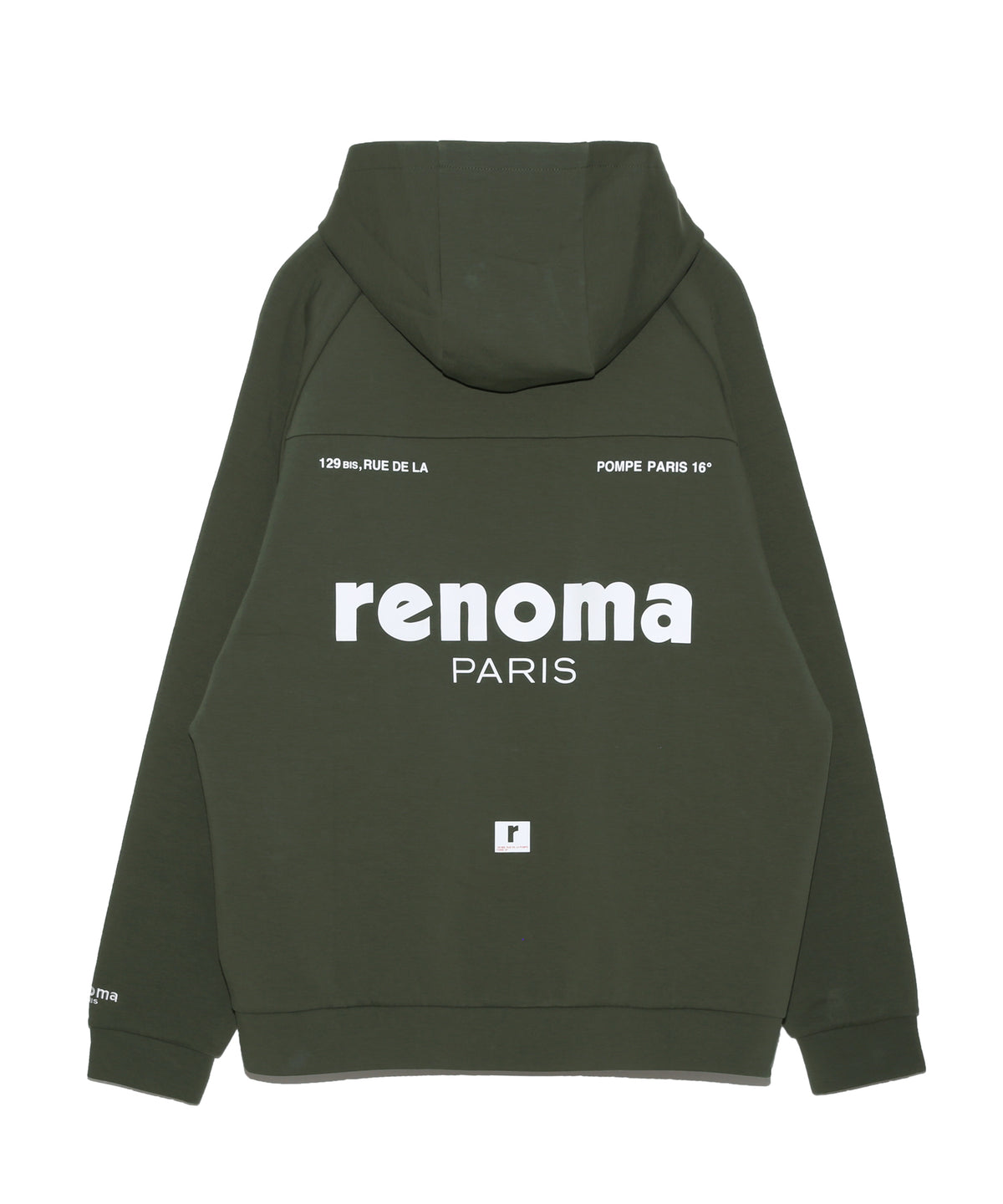 BASIC DOUBLE KNIT ZIP HOODIE