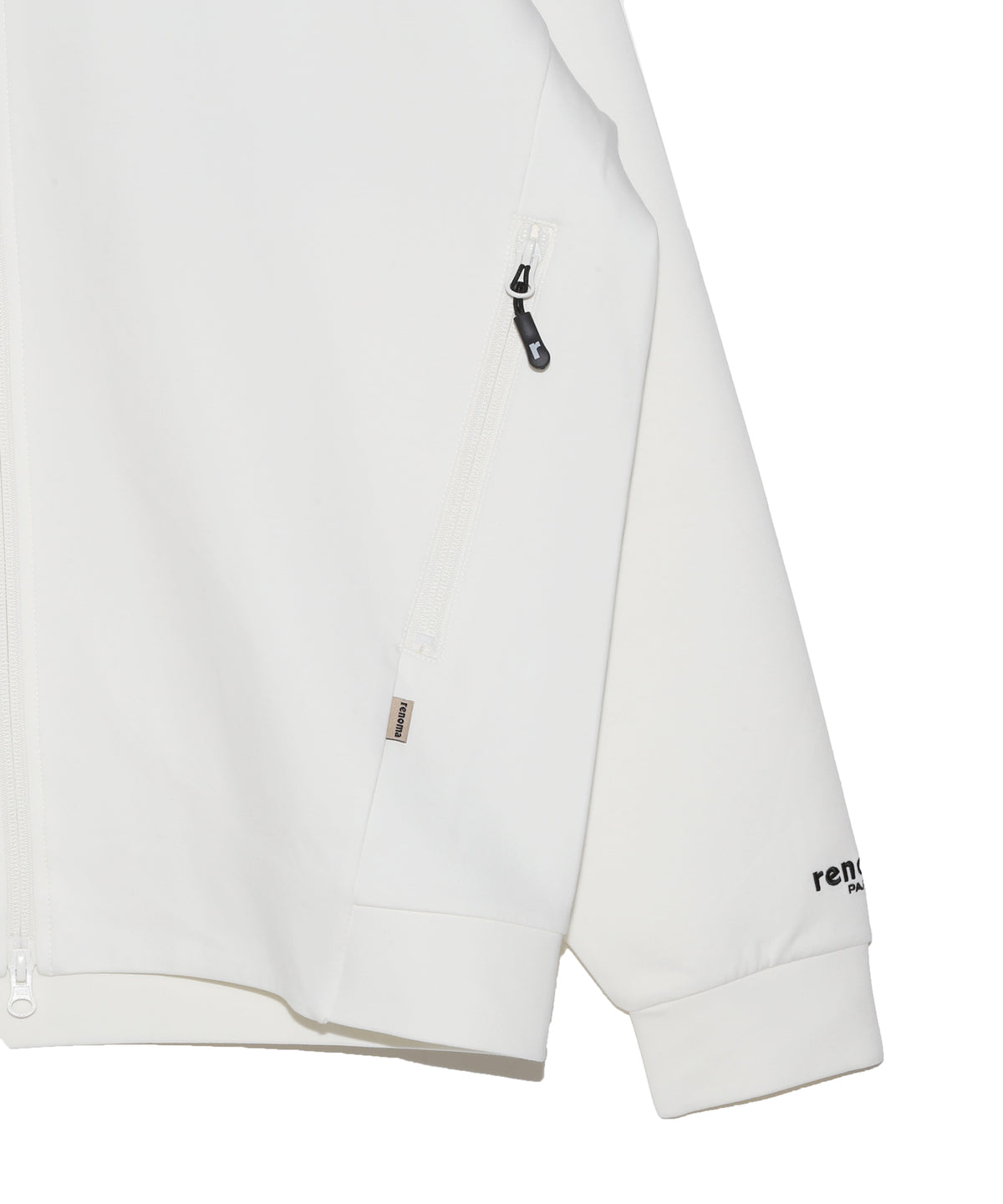 BASIC DOUBLE KNIT ZIP HOODIE