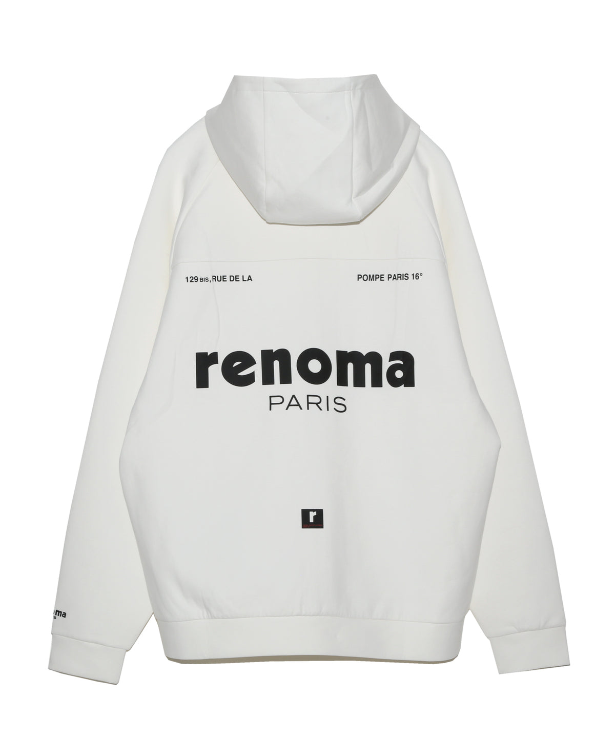 BASIC DOUBLE KNIT ZIP HOODIE