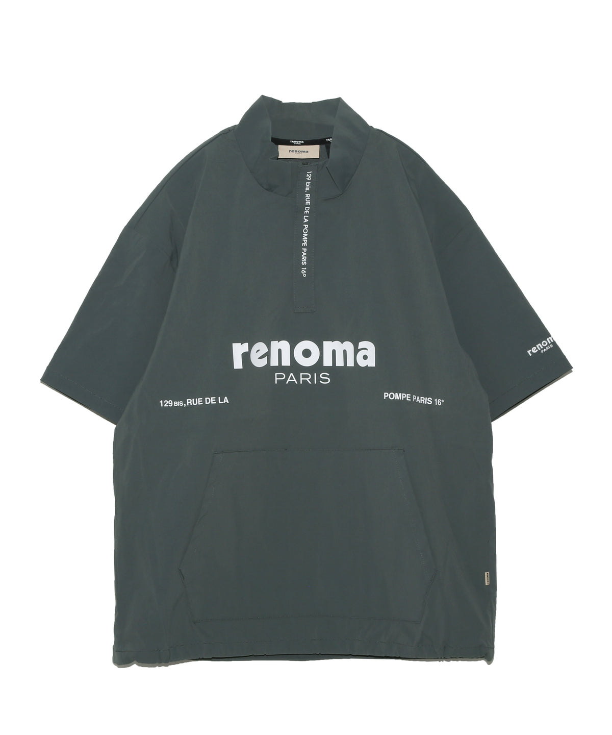 BASIC HALF ZIP JK SS