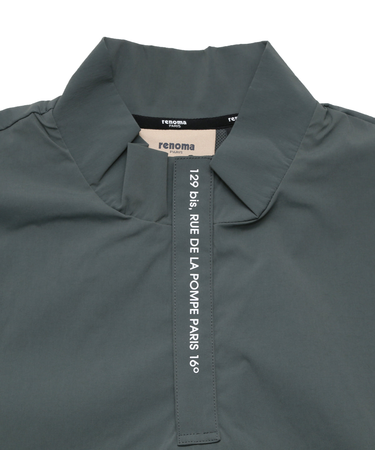 BASIC HALF ZIP JK SS